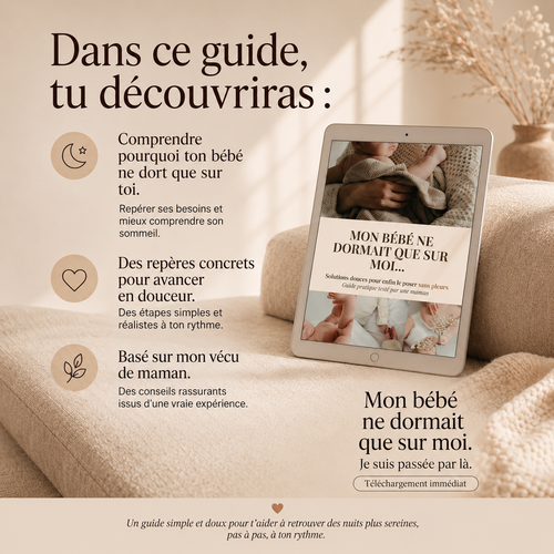 Ebook | Bébé dort sur moi