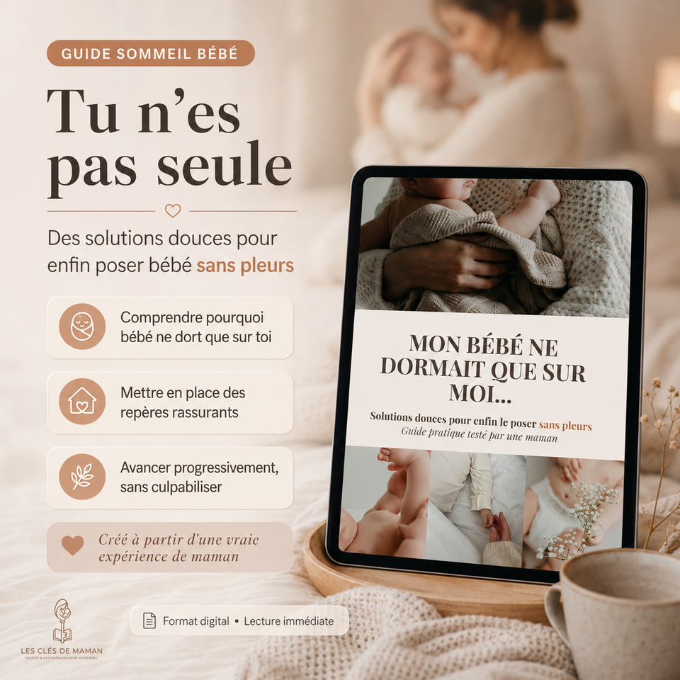 Ebook | Mon bébé dort sur moi